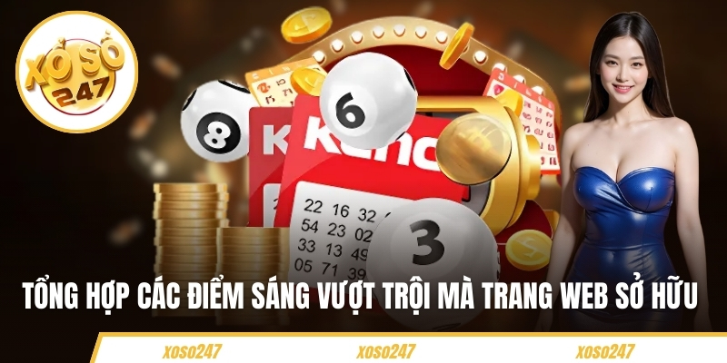 Tổng hợp các điểm sáng vượt trội mà trang web sở hữu